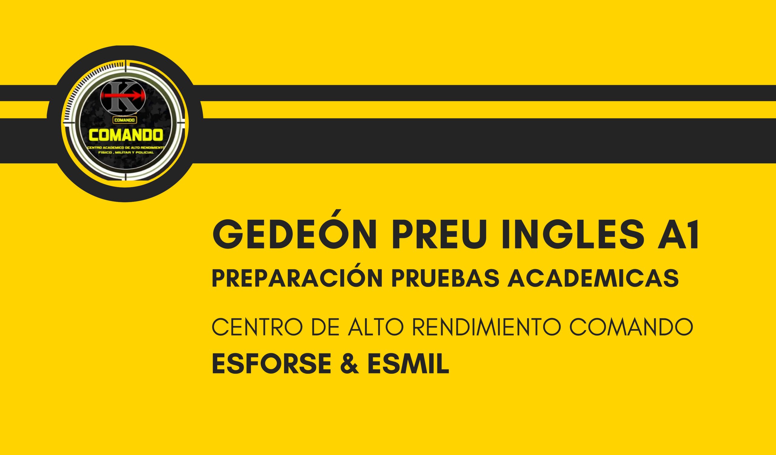 CURSO COMANDO INGLES A1